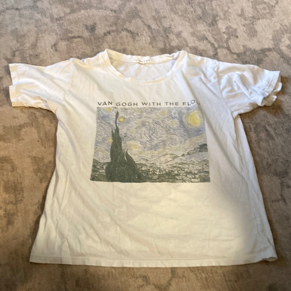 Future State white t shirt with Van Gogh picture